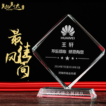 0071 Crystal Medals Custom Power Of Attorney Letter Of Appointment Awards Crystal Trophy Custom Franchise Octafacial Lingo