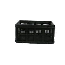 Creative folding portable thickened plastic car box storage storage shopping mall warehouse Fruit handling basket