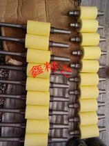 Manufacturer Direct thermal transfer machine rubber roller high temperature resistant and abrasion resistant high elastic high-strength silicone roller iron core coated glue