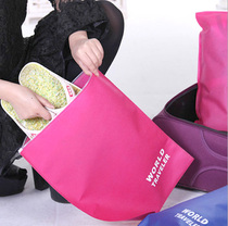 Travel shoes bag travel storage bag clothing finishing bag storage bag non-woven shoe bag shoe bag self-sealing dust bag