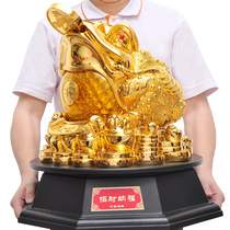 Jin Chan Zicai ornaments toad opening housewarming new home gifts home living room office decorations crafts