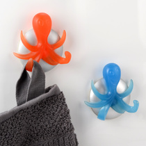 European fashion bathroom Spirella cartoon octopus bathroom decoration hook towel sticky hook 1