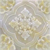 Jade TV background wall Sandstone wall brick relief living room fresco high grade resin wall brick cultural stone AA08