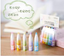 Pen cap pencil set primary school children cartoon cute effective anti-breaking hobby pencil cap protective cover extender