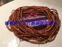 Olive core carving Fu Lu big cucurbitan beads gourd string 108 bracelet long string necklace light beads handmade