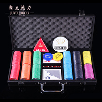 Clown ceramic Texas Holdem chip set 12G ceramic yards 43MM tablecloth