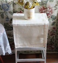 Foreign trade export simple modern polyester jacquard tassel table flag decorative cloth tablecloth four-color sale promotion