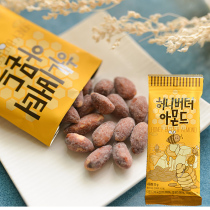 Korean snack imported Toms glim honey butter almond kernel almond flavor nuts 35g snack food