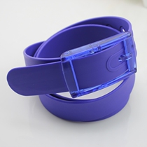 Plastic buckle no metal belt Mens hypoallergenic belt over the security door versatile pants belt unisex wholesale