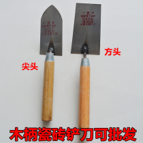 Mud tile tools Plasterer Plasterer Brick knife Tile knife Trowel shovel Tile knife Plasterer