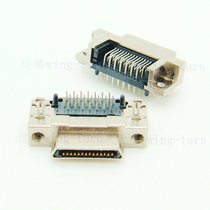 Yun Teng HMCR28FS-90 scsi board card female head 0 8 pitch VHDCI28 core PC B pin