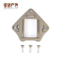 Journey Outdoor Light Weight MICH Helmet Metal Ink Fish Dry Tipping Bucket Car Night Vision Holder Helmet Base