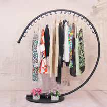 Clothing store selling clothes rack display rack landing children hanging clothes rack new European style high-end display rack