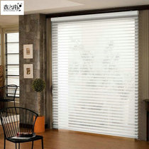 Spring south roller blinds Finished custom Shangri-La blinds Blinds shading living room bedroom lifting