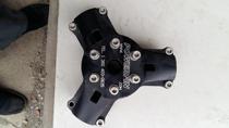 Special import press paddle tray for triangular wing of light aircraft spin wing machine