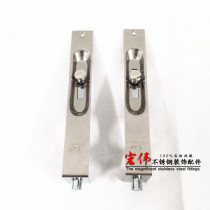 304 201 stainless steel door bolt concealed latch 6 inch 8 inch concealed bolt door latch Zhongye brand