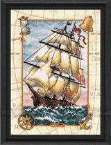 Cross-stitch electronic image redraw source file-DIM-06847 Voyage at Sea