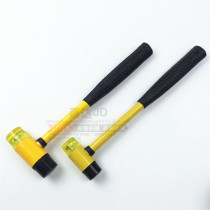 Steel pipe handle mounting hammer rubber hammer small rubber hammer rubber hammer nylon hammer hammer hammer replaceable hammer head