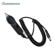 wouxun Walkie talkie original car charging line output 12V kg-uvd1p 6d 9d