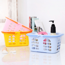 Thickened Supermarket Shopping Basket Plastic Hand Basket Shopping Basket Clothing Basket 