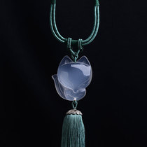 Car pendant jewelry interior pendant Crystal Fox car decoration high-end hanging rearview mirror car decoration