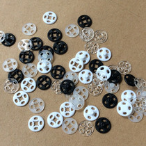 Hualian button children DIY dark buckle transparent press buckle Buttoned Shirt Invisible Submother Button Baby Button 10 cover