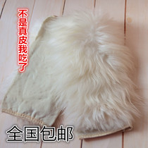 Winter long-haired thickened wool knee pads Genuine leather real fur hair one-piece middle-aged and old warm real Xinjiang sheepskin leggings