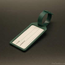Baggage card Green large Number of plastic Plates Tags TRAVEL PULL-BAR BOX BAG BOARDING PASS FOR A BOARDING PASS