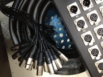 24-way 304050 m stage junction box multi-channel audio and video signal junction box custom products