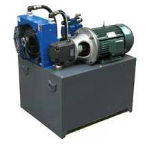 Hydraulic station professional customization 7 5KW with R pump 1 way plus air cooling 1012 can reach high pressure 150kg or more