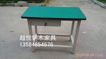 Factory direct sale double drawer anti-static Workbench small and medium Workbench experimental table inspection table workshop operation table