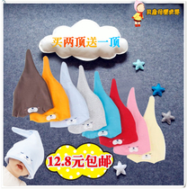 Newborn Infant Sleeping Hat Infant Autumn Winter Hat Baby 100% Cotton Wool Knitted Hat 0-12 Months