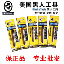 Black American tool Black Triangle Diamond Glass Drill Bit Glass Trim 6mm-14mm