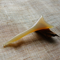  Natural white water horn tendon stick Facial eye scraping plate Vibrator Beauty meridian acupoint pen