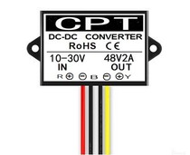 12V liter 48V1A2A power converter DC-DC 12V boost 48V1A2A power regulator module converter