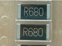 2512 1% 1W 0 68R R680 0 68ohm 680 milli-ohms 0 68 ohms patch low-resistance resistor