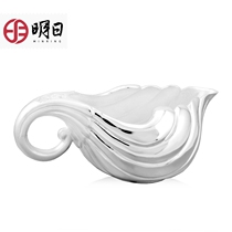  Tomorrow silver fair cup 999 feet Silver tea sea Silver tea sea fair cup Tea ceremony tea set Tea cup