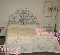 yD538 Au Style Iron Art Bed No Tailbed Adult Iron Bed Double Bed Simple Princess Bed 1 5 m bed frame