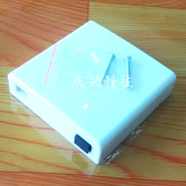 Type 86 Optical Fiber Information Desktop Box Double-port Leather Wire Optical Fiber Information Panel SC Panel Optical Fiber Box Home Box