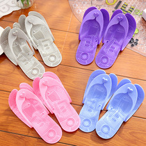 Outdoor Travel travel business sandals portable holiday love folding plane bathroom massage flip-flops