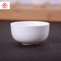 Tangshan Bone China Porcelain Creative Kung Fu Tea With Tea Bowl Tea Bowl Tea Bowl Small Tea Cup Send Gift Export Grade Pure White Porcelain Chinese Round