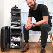 American Solgaard creative neat folding finishing storage wardrobe-style luggage trolley case LifePack