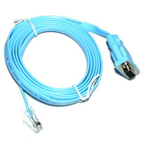 rj45 to serial line RJ45 to RS232 line 1 5 meters network cable connection serial line hot sale