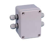 Waterproof junction box two in two out 8 bit terminal box 0811 package A 2 in 2 out junction box 80*110*70