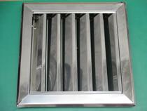 Stainless steel Louver vent ventilation fan exhaust nozzle Louver exhaust vent (12 inches)