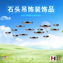 Electroplated stone pendant Hanging wall Art pringle hall decoration Wall art sculpture