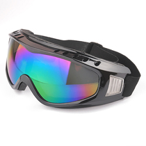 Off-road motorcycle mirror windshield anti-ultraviolet lens goggles anti-droplets outdoor dustproof closed and breathable