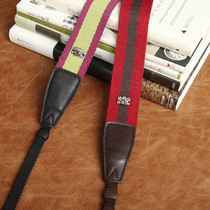 cam-in cotton series professional camera back strap universal interface CS006