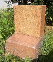 Oboa coarse coconut block coarse coconut shell brick orchid planting soil nutrient soil coarse coconut Bran whole lot