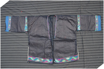 Minority batik linen hand embroidered Miao Dong handicraft 496 Rongjiang Miao old coat